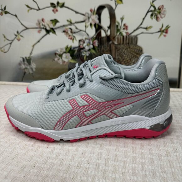 Asics Gel Contend 7 Womens Running Shoes Size 9.5 Silver & Pink - Picture 1 of 8
